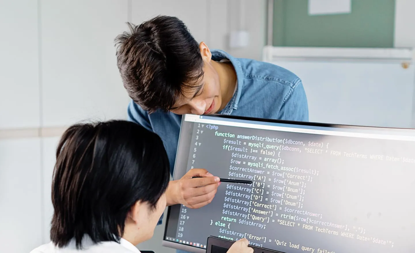 Embedded software developers working inside a client's team